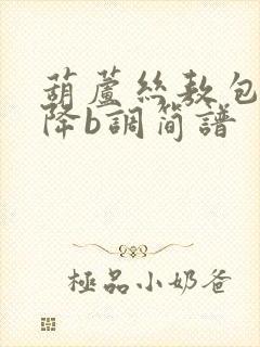 葫芦丝敖包相会降b调简谱