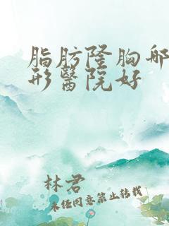 脂肪隆胸哪家整形医院好