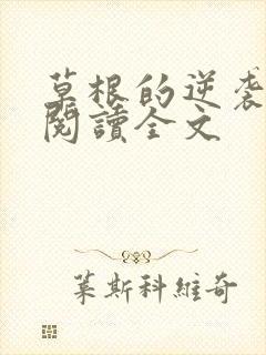 草根的逆袭免费阅读全文