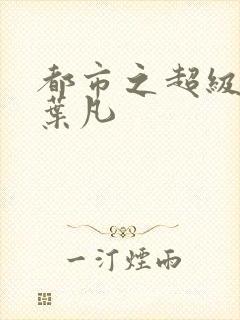 都市之超级医仙叶凡