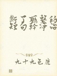 断了联系的文案短句干净治愈