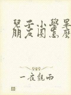 儿子小学毕业发朋友圈怎么写