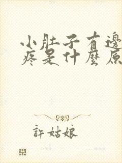 小肚子有边有点疼是什么原因女性