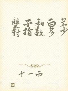 双子和白羊座配对指数多少