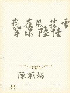 我在风花雪月里等你 陆佳