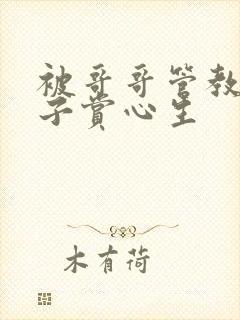 被哥哥管教的日子赏心生