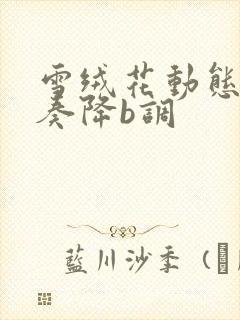 雪绒花动态谱伴奏降b调