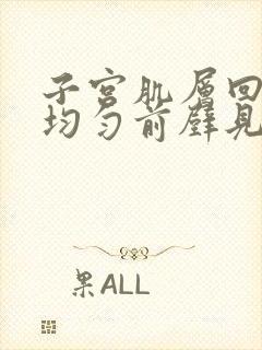 子宫肌层回声不均匀前壁见低回声