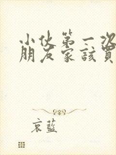 小伙第一次去女朋友家该买些啥