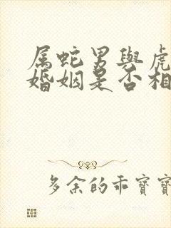 属蛇男与虎女的婚姻是否相配