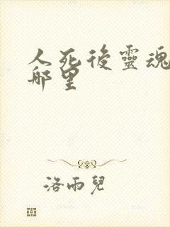 人死后灵魂去了哪里