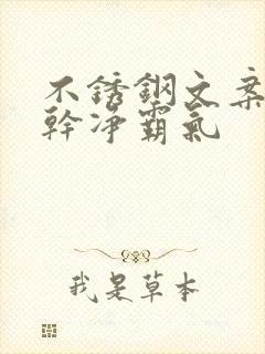 不锈钢文案短句干净霸气