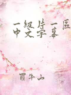 一级片一区二区中文字幕