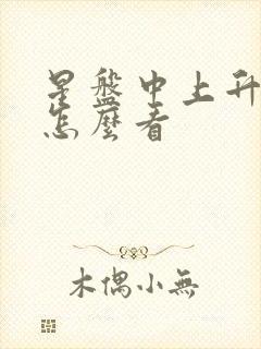 星盘中上升星座怎么看