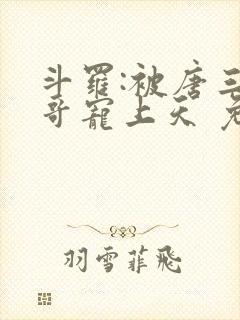 斗罗:被唐三哥哥宠上天 免费下载