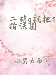 二胡g调把位图指法图