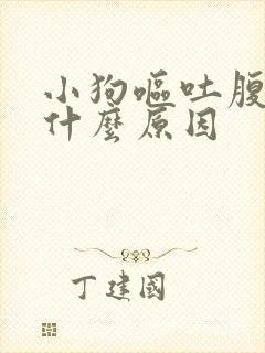 小狗呕吐腹泻是什么原因