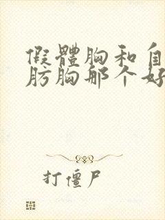 假体胸和自体脂肪胸那个好