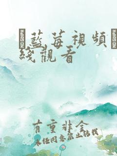 ▇蓝莓视频▇在线观看