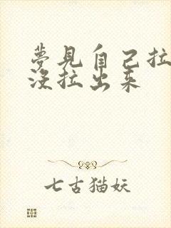 梦见自己拉屎,没拉出来