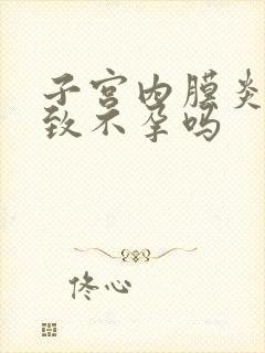 子宫内膜炎会导致不孕吗