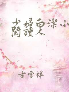 少妇白洁小说全阅读人