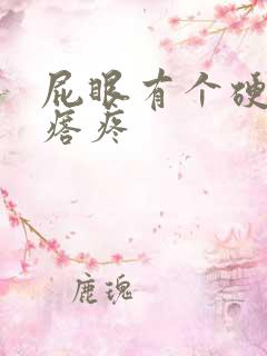 屁眼有个硬肉疙瘩疼