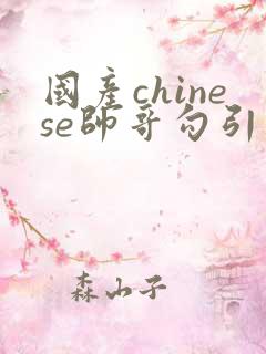 国产chinese帅哥勾引男同性恋guy