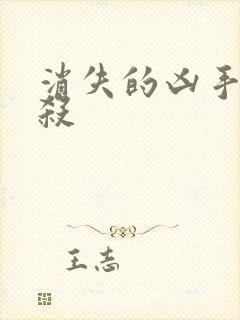 消失的凶手剧本杀