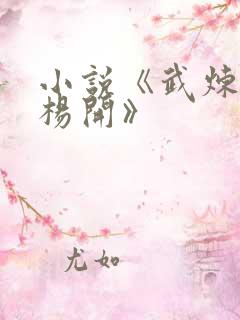 小说《武炼巅峰杨开》