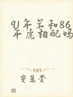 91年羊和86年虎相配吗
