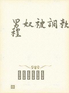 男奴被调教全过程