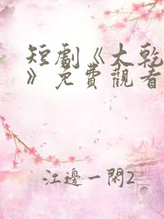 短剧《大乾憨婿》免费观看