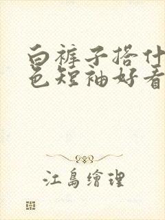 白裤子搭什么颜色短袖好看