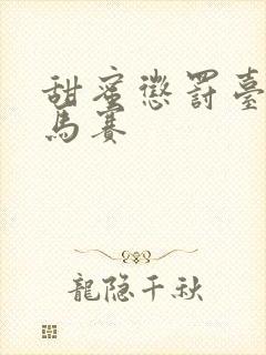 甜蜜惩罚台词无马赛