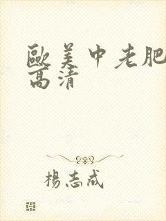 欧美中老肥婆性高清