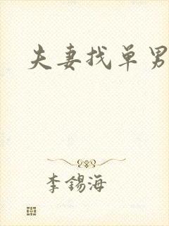 夫妻找单男口述