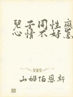 儿子同性恋父母心情不好怎么办