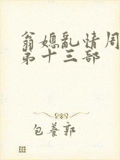 翁媳乱情周梦莹第十三部