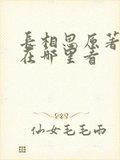 长相思原著小说在哪里看