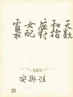 处女座和天秤座最配对指数