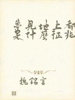 梦见地上都是雪是什么征兆