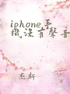 iphone手机没有声音怎么恢复正常