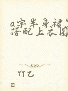 a字半身裙怎么搭配上衣图片