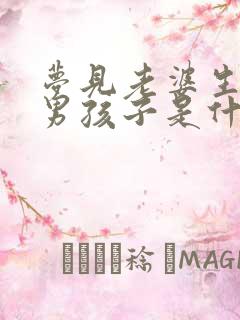 梦见老婆生了个男孩子是什么征兆