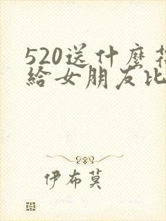 520送什么花给女朋友比较好