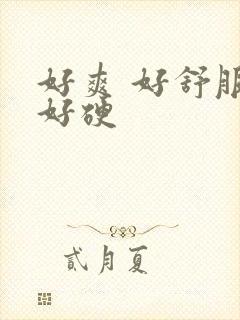 好爽 好舒服 好硬