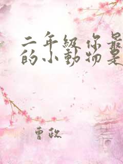 二年级你最喜欢的小动物是什么