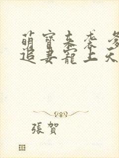 萌宝来袭 爹地追妻宠上天