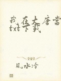 我在大唐当闲王txt下载
